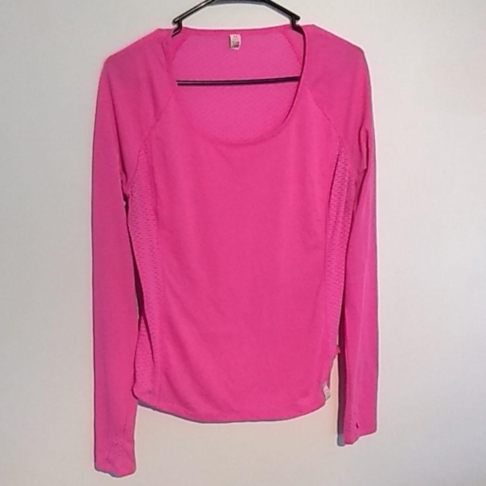 Pink Under Armour long sleeve